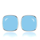 Stud Earrings TK277 Stainless Steel Earrings with Epoxy in No Stone