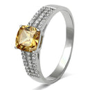 Silver Jewelry Rings 925 Silver Ring TS099 Rhodium 925 Sterling Silver Ring with AAA Grade CZ Alamode Fashion Jewelry Outlet