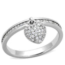 Silver Jewelry Rings 925 Silver Ring TS275 Rhodium 925 Sterling Silver Ring with AAA Grade CZ Alamode Fashion Jewelry Outlet