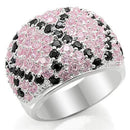 925 Sterling Silver Rings LOS357 Silver 925 Sterling Silver Ring with CZ