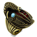 Best Engagement Rings LO3887 Antique Copper Brass Ring with Synthetic