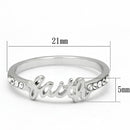 Best Engagement Rings LO3968 Rhodium Brass Ring with Top Grade Crystal