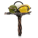 Best Engagement Rings LOA598 Antique Tone Brass Ring with Assorted