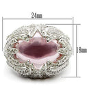 Cheap Sterling Silver Rings LOS536 Silver 925 Sterling Silver Ring