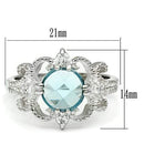 Cheap Sterling Silver Rings LOS539 Silver 925 Sterling Silver Ring
