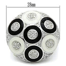 Cheap Sterling Silver Rings LOS541 Silver 925 Sterling Silver Ring with CZ