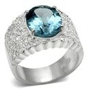 Cheap Sterling Silver Rings LOS551 Silver 925 Sterling Silver Ring