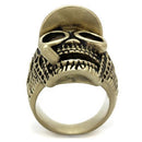 Cool Mens Rings TK2449 Antique Copper Stainless Steel Ring with Epoxy