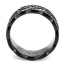 Silver Jewelry Rings Crystal Engagement Rings TK3691 - Stainless Steel Ring with Crystal Alamode Fashion Jewelry Outlet