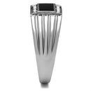 Crystal Engagement Rings TK386 Stainless Steel Ring with Top Grade Crystal