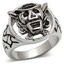 Crystal Engagement Rings TK502 Stainless Steel Ring with Top Grade Crystal
