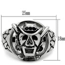Crystal Engagement Rings TK502 Stainless Steel Ring with Top Grade Crystal