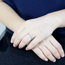 Silver Jewelry Rings Cubic Zirconia Rings DA382 Stainless Steel Ring with AAA Grade CZ Alamode Fashion Jewelry Outlet