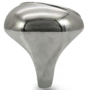 Engagement Ring Styles 0W304 Ruthenium Brass Ring with Synthetic in Ruby