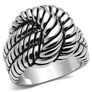 Silver Jewelry Rings Engagement Ring Styles 3W061 Rhodium Brass Ring Alamode Fashion Jewelry Outlet