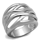 Silver Jewelry Rings Engagement Ring Styles 3W1067 Rhodium Brass Ring Alamode Fashion Jewelry Outlet