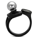 Engagement Rings For Women TK2493 - Stainless Steel Ring with Synthetic