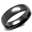 Engagement Rings For Women TK2581 Light Black (Gun) Stainless Steel Ring