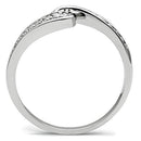 Engagement Rings Sale 3W119 Rhodium Brass Ring with AAA Grade CZ