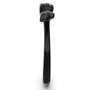 Engagement Rings TK987 Black - Stainless Steel Ring