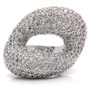 Fashion Rings 0W066 Rhodium Brass Ring with AAA Grade CZ