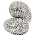 Fashion Rings 0W216 Rhodium Brass Ring with AAA Grade CZ