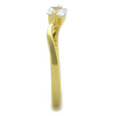 Gold Engagement Rings TS407 Gold 925 Sterling Silver Ring with CZ