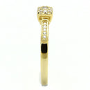 Gold Engagement Rings TS597 Gold 925 Sterling Silver Ring with CZ