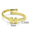 Gold Ring For Women LO4028 Flash Gold Brass Ring