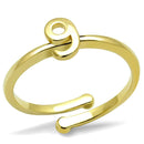 Gold Ring For Women LO4038 Flash Gold Brass Ring