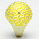 Gold Ring For Women TK873 Gold - Stainless Steel Ring with Epoxy