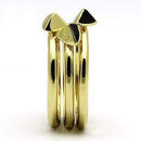 Silver Jewelry Rings Gold Ring For Women TK876 Gold - Stainless Steel Ring with Epoxy Alamode Fashion Jewelry Outlet