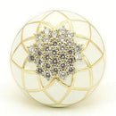 Gold Wedding Rings 0W206 Gold Brass Ring with AAA Grade CZ