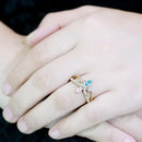 Gold Wedding Rings TK3712 Gold - Stainless Steel Ring with AAA Grade CZ