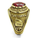 Gold Wedding Rings TK414703G Gold - Stainless Steel Ring with Synthetic in Siam
