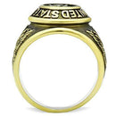 Gold Wedding Rings TK414704G Gold - Stainless Steel Ring with Epoxy