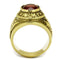 Gold Wedding Rings TK414706G Gold - Stainless Steel Ring with Synthetic in Siam