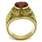 Gold Wedding Rings TK414706G Gold - Stainless Steel Ring with Synthetic in Siam