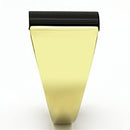 Silver Jewelry Rings Gold Wedding Rings TK726 Gold - Stainless Steel Ring with Semi-Precious Alamode Fashion Jewelry Outlet