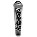 Men's Stainless Steel Rings TK1971 Stainless Steel Ring with Synthetic
