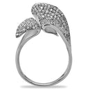 Silver Jewelry Rings Men Sterling Silver Rings TS032 Rhodium 925 Sterling Silver Ring with CZ Alamode Fashion Jewelry Outlet