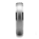 Silver Jewelry Rings Mens Engagement Rings TK2935 Stainless Steel Ring with AAA Grade CZ Alamode Fashion Jewelry Outlet