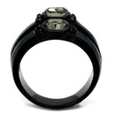 Mens Fashion Rings TK2214 - Stainless Steel Ring with Top Grade Crystal