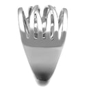 Silver Jewelry Rings Metal Ring 3W1066 Rhodium Brass Ring with AAA Grade CZ Alamode Fashion Jewelry Outlet