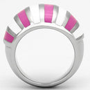 Pandora Rings TK828 Stainless Steel Ring with Epoxy