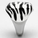 Silver Jewelry Rings Pandora Rings TK848 Stainless Steel Ring with Epoxy Alamode Fashion Jewelry Outlet