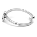 Silver Jewelry Rings Purity Rings LO4033 Rhodium Brass Ring Alamode Fashion Jewelry Outlet