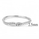 Silver Jewelry Rings Rings For Girls DA263 Stainless Steel Ring with AAA Grade CZ Alamode Fashion Jewelry Outlet