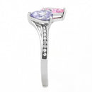 Silver Jewelry Rings Rings For Girls DA270 Stainless Steel Ring with AAA Grade CZ Alamode Fashion Jewelry Outlet