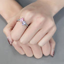 Silver Jewelry Rings Rings For Girls DA270 Stainless Steel Ring with AAA Grade CZ Alamode Fashion Jewelry Outlet